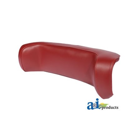 A & I Products Back Cushion, Steel, CRANBERRY 24" x6" x4" A-159860A-S3